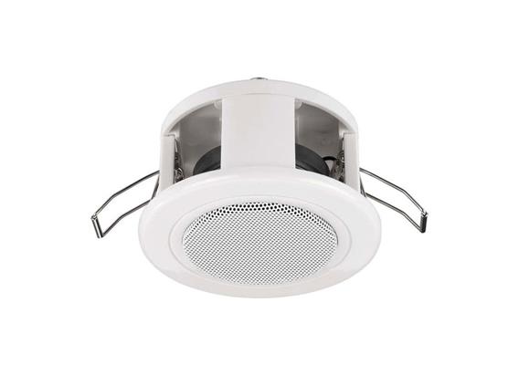 Cassa audio da incasso bianca 100V 1.5W RMS 10cm