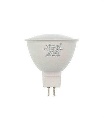 Faretto led spot GU5.3 MR16 12v 6W 4000k naturale Vito