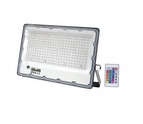 Faro led RGB 200W smd alta luminosità con telecomando