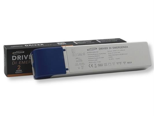 Driver di emergenza 220V fino a 60W 60-300 minuti universale
