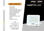 Faro led 30W bianco luce calda 3000k universo