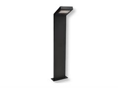 Paletto da giardino in alluminio grigio LED 10W 58cm 4000K IP54