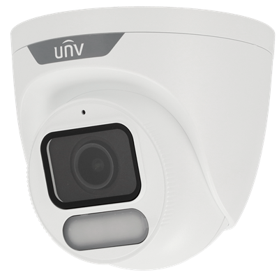 Telecamera dome IP Uniview 4MP | 2.8 mm PoE |WISE-ISP color