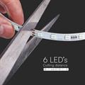 Kit Strip LED RGB 24v 13W/m con Telecomando e Alimentatore IP65