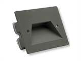 Segnapasso Grigio ad Incasso LED 3W 503 Tonalità Luce 3in1