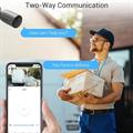 Telecamera bullet wi-fi con pannello solare 2K ezviz con AI ezvi