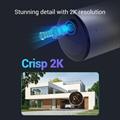 Telecamera bullet wi-fi con pannello solare 2K ezviz con AI ezvi