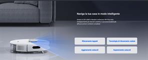 Robot aspirapolvere lavapavimenti smart wifi con stazione EZVIZ