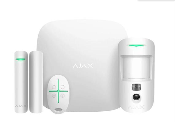 AJAX StarterKit Cam Plus ASP kit allarme wireless HUB2 plus