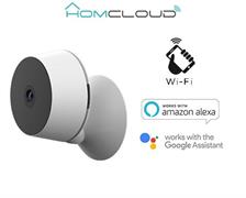 Telecamera wi-fi da interno fullhd 2mpx homecloud alexa google