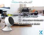 Telecamera wi-fi da interno fullhd 2mpx homecloud alexa google