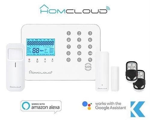 Kit Antifurto Wireless 10P Homcloud Wi-Fi + GSM PRO