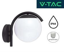 Lampada da Muro con Sfera e Portalampada E27 IP44