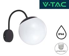 Lampada da Muro con Sfera e Portalampada E27 IP44