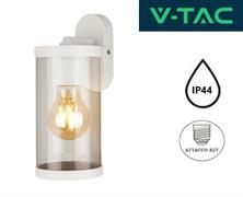 Lampada Bianca da Parete con Portalampada E27 IP44
