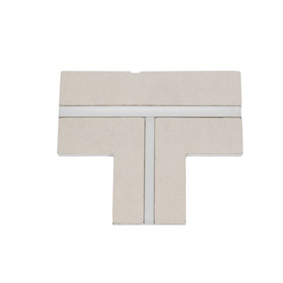 Giunto a T cartongesso per profili led striscia