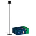 Lampada Touch Ricaricabile LED 4W Regolabile Luce Calda nera