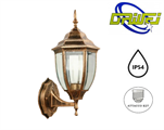 Lampada da Parete Bronzo con Portalampada E27 IP54