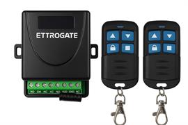 Kit radio univ. 2 canali per automazione cancelli / luci / tende