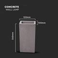 Lampada LED da Muro in Cemento Portalampada Attacco G9 UP&DOWN