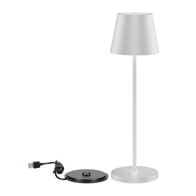 Lampada LED da Tavolo 2W Bianca ricarica wireless 3000K touch