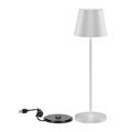 Lampada LED da Tavolo 2W Bianca ricarica wireless 3000K touch