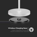 Lampada LED da Tavolo 2W Bianca ricarica wireless 3000K touch
