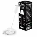 Lampada LED da Tavolo 2W Bianca ricarica wireless 3000K touch