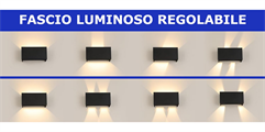 Apllique da Muro Doppia Emissione LED 24W Luce Fredda 6500K