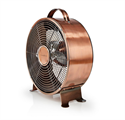 Ventilatore da Tavolo Retrò 20W Rame ø25cm