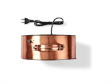 Ventilatore da Tavolo Retrò 20W Rame ø25cm