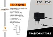 Alimentatore 12v 1A in Plastica