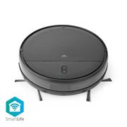 Robot Aspirapolvere e Lava Wi-Fi Smart con Base Ricarica