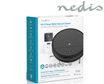 Robot Aspirapolvere e Lava Wi-Fi Smart con Base Ricarica