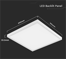 Pannello Plafoniera 60x60 LED 36W Luce Fredda 6500K