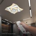 Lampadario LED 75W Plafoniera Dimmerabile Tonalità Luce 3in1