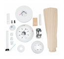 Ventilatore da Soffitto con Luce LED 20W Dimmerabile 5 Pale