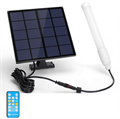 Tubo LED 50W Solare con Telecomando e Cavo 3 Metri Luce 3in1