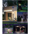 Tubo LED 50W Solare con Telecomando e Cavo 3 Metri Luce 3in1