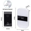Campanello Senza Fili Wireless Trasmettitore e 2 Ricevitori IP44