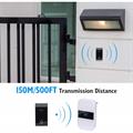 Campanello Senza Fili Wireless Trasmettitore e 2 Ricevitori IP44