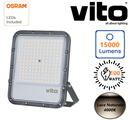Faro Proiettore LED Chip OSRAM 100W 15000Lm 4000K IP66