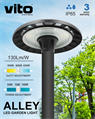 Lampada Lampione da Giardino LED 50W/70W/100W 3xCCT IP65