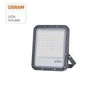 Faro Proiettore LED Chip OSRAM 50W 7600Lm 6000K IP66