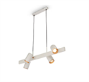 Lampadario con 4 Attacchi GU10 Orientabili