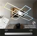 Plafoniera da Soffitto LED 42W Tonalità Luce 3in1 Dimmerabile