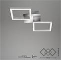 Plafoniera da Soffitto LED 16W Luce Calda 4000K