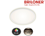 Plafoniera Slim 22W RGB+Luce Naturale 4000K