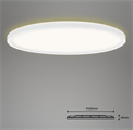 Plafoniera Slim 22W RGB+Luce Naturale 4000K