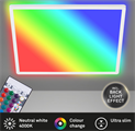 Plafoniera Slim 22W RGB+Luce Naturale 4000K